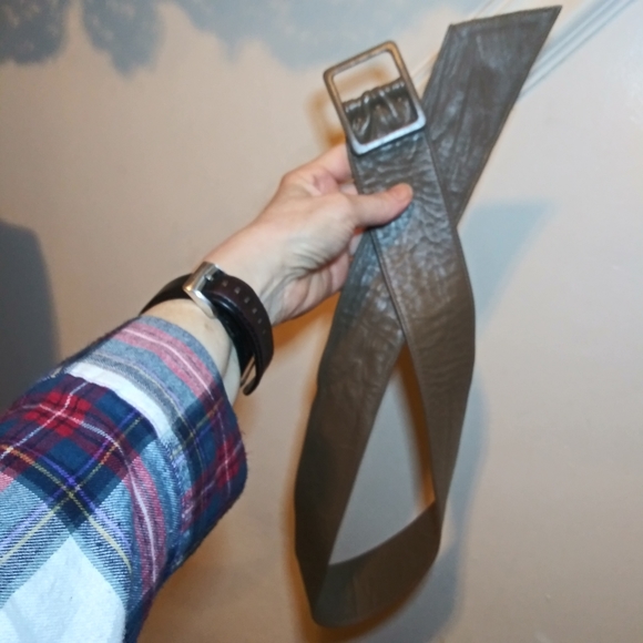 Vintage Dior's New Look Style Brown & Multi Tweed Plaid Belted Blazer - Picture 10 of 14